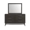 Intercon BY-BR-9891-BLK-C Bayside - Mirror - Black