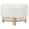 CoasterEveryday 903169 Lawler - Upholstered Barrel Back Accent Chair - Ivory