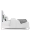 Riverside Furniture 30779-30793-30792 Riverside Furniture 30779-30793-30792 Rosalie - Twin Upholstered Bed - Blue / White