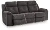Benchcraft® 63605/88/94/29 Benchcraft® 63605/88/94/29 Brysonview - 3 Pc. - Reclining Sofa, Reclining Loveseat With Console, Recliner - Charcoal