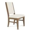 Riverside Furniture 42558 Jaxon - Upholstered Side Chair (Set of 2) - Casual Mink
