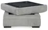 Ashley Furniture 5290611 Casselbury - Ottoman With Storage - Cement