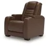 Ashley Furniture U1060113 High Impact - Power Recliner / Adj Headrest - Tobacco