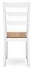 Ashley Furniture D398-01 Ashley Furniture D398-01 Gesthaven - Dining Room Side Chair (Set of 2) - Natural / White