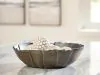Ashley Furniture A2000895 Aidman - Bowl - Black / Antique Gold Finish