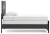 Ashley Furniture PCB1118B8 Ashley Furniture PCB1118B8 Broachmyn - Twin Panel Bed - Black / Gray