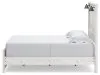 Ashley Furniture B1190B7 Gerridan - Queen Panel Bed With Sconces - White