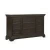 Pulaski Furniture P012100 Pulaski Furniture P012100 Caldwell - 11 Drawer Dresser - Deep Brown