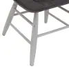 Liberty Furniture 139WH-C1000S Farmhouse - Windsor Back Side Chair - Two Tone White / Wood Tone