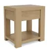 Riverside Furniture 91012 Davie - Chairside Table - Light Brown