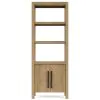 Riverside Furniture 91048 Davie - Entertainment Pier Unit - Light Brown
