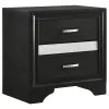 CoasterEveryday 206361KW-S5 Miranda - 5 Piece California King Platform Storage Bedroom Set - Black
