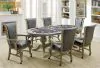 Furniture of America CM-GM367GY-AC-2PK Melina - Arm Chair (Set of 2) - Gray