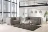 Furniture of America FM61002GY-SF Aversa - Sofa - Charcoal Gray