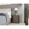 Riverside Furniture 87169 Sariel - 3 Drawer Nightstand - Dark Brown