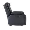 New Classic U7005-30P1-BKG New Classic U7005-30P1-BKG Nikko - Sofa With Power Footrest - Black / Gray