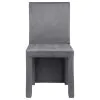 Coaster Fine Furniture 108512 Tordera - Velvet Upholstered Dining Side Chair (Set of 2) - Gray