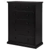 Coaster Fine Furniture 460595BLK Sumerlin - 6-Drawer Bedroom Chest Of Drawers - Black