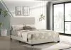 Coaster Fine Furniture 300852F Dorian - Fabric Upholstered Full Panel Bed - Cream
