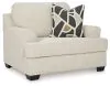 Benchcraft® 44604/38/35/23/14 Benchcraft® 44604/38/35/23/14 Heartcort - 4 Pc. - Sofa, Loveseat, Chair And A Half, Ottoman - Quartz