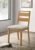 Coaster Fine Furniture 193652 Duncan - Ladder Back Dining Side Chair (Set of 2) - Washed Oak