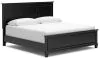 Ashley Furniture B687/31/36/46/56/58/97 Ashley Furniture B687/31/36/46/56/58/97 Lanolee - 6 Pc. - Dresser, Mirror, Chest, King Panel Bed - Black