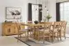 Ashley Furniture D773/32/124(4)/60 Ashley Furniture D773/32/124(4)/60 Havonplane - 10 Pc. - Counter Extension Table, 8 Upholstered Barstools, Server - Brown
