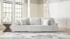 Ashley Furniture 92706S8 Ashley Furniture 92706S8 Top Tier - 3-Piece Reclining Sectional Sofa - Alloy
