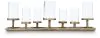Ashley Furniture A2000820 Wallmond - Candle Holder - Antique Brass Finish