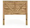Ashley Furniture PCB1580-57 Ashley Furniture PCB1580-57 Maystonna - Queen Crossbuck Panel Headboard - Brown