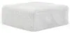 Jackson Furniture Industries 132028-2555/01 Snowball - Cocktail Ottoman - White