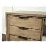 Riverside Furniture 28130 Perspectives - Single Pedestal Desk - Sun-Drenched Acacia