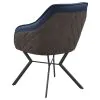 CoasterEssence 193722 Mayer - Upholstered Dining Arm Chair (Set of 2) - Blue