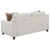 CoasterElevations 552061-S2 Christine - 2 Piece Upholstered Sloped Arm Sofa Set - Beige
