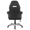 CoasterEssence 801296 Bruce - Upholstered Adjustable Home Office Desk Chair - Black