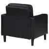 Coaster Fine Furniture 508363 Ruth - Upholstered Track Arm Accent Chair - Black