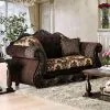 Furniture of America SM6431-LV Ronja - Loveseat - Dark Brown