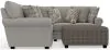 Jackson Furniture Industries 3345/62/42/12-26 Jackson Furniture Industries 3345/62/42/12-26 Livingston - 2 Piece Sectional With Comfort Coil Seating, 40