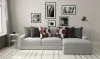 Jackson Furniture Industries 4045/63/76-28 Arlo - 2 Piece Oversized Sofa Chaise (RSF Chaise) - Oyster