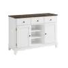 Intercon KA-CA-5436-GWH-C Intercon KA-CA-5436-GWH-C Kona - Sideboard - Gray / White