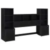 Coaster Fine Furniture 315851Q-SET Westpark - 3 Piece Queen Bedroom Set Bookcase Headboard - Black
