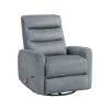New Classic U2518-14-FGY New Classic U2518-14-FGY Takami - Swivel Recliner - Granite Poly