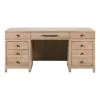 Liberty Furniture 780-HO-JED Proximity Place - Jr Executive Desk - Barley Buff