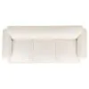 Coaster Fine Furniture 509811-S2 Dorset - 2 Piece Upholstered Round Track Arm Sofa Set - White