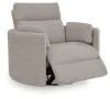 Benchcraft® 6860561P ModMax Luxe - Swivel Glider Power Recliner - Flint
