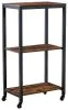 Ashley Furniture A4000394 Bevinfield - Bar Cart - Brown / Black