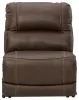 Ashley Furniture U71604S9 Ashley Furniture U71604S9 Dunleith - 7-Piece Power Reclining Sectional With LAF And RAF Zero Wall Power Recliners - Chocolate