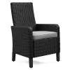Ashley Furniture P792-601A Beachcroft - Arm Chair With Cushion (Set of 2) - Black / Light Gray