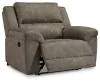 Ashley Furniture 3720352 Laresview - Zero Wall Wide Seat Recliner - Fossil
