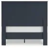 Ashley Furniture EB1528/231/156/112 Ashley Furniture EB1528/231/156/112 Simmenfort - 3 Pc. - Dresser, Full Platform Bed - Navy Blue